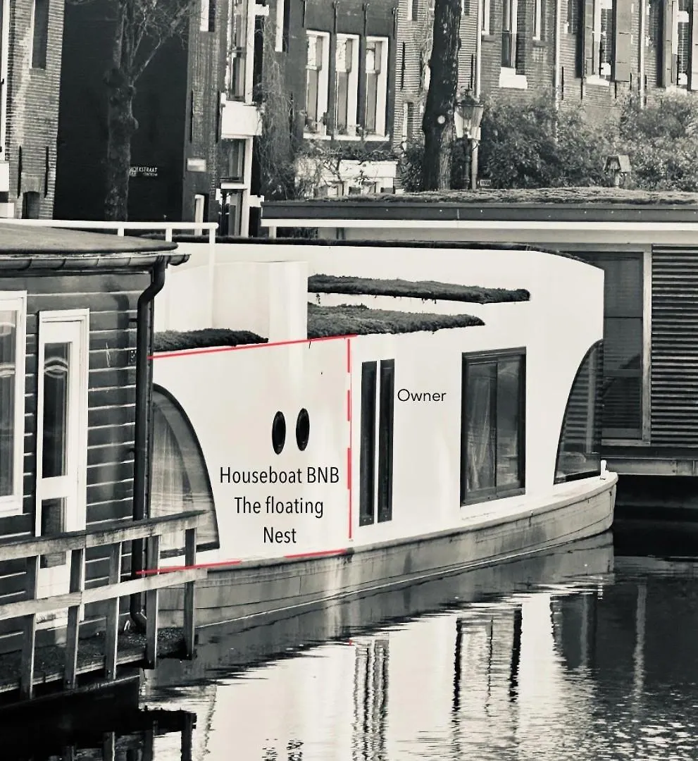 Houseboat Bnb The Floating Nest Amsterdam Netherlands